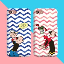 뽀빠이 디자인 슬림 하드케이스