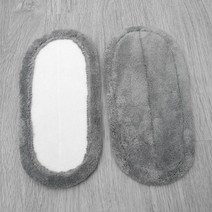LKEY 청소슬리퍼 리필패드 B타입 블루그레이, 1개