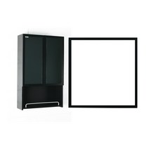 A6마트 슬림오픈장 당일발송, 크린블랙거울(800), 1개
