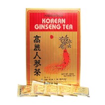 고려인삼차 3g X 100포 X 2(600g)/한국산/고려인삼뿌리방/무료배송, 200개