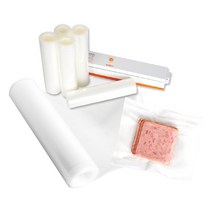 프레쉬팩프로 [TV홈쇼핑정품] 진공포장기 전용향균팩 비닐 포장팩 진공팩 밀폐용기, 100매, 5세트