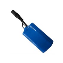 자전거 후레쉬 라이트용 충전 리튬이온 배터리 팩 7.4V 2900mAh, 1팩