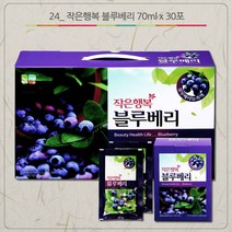 산수원 24_작은행복 블루베리 30포 선물세트, 1개