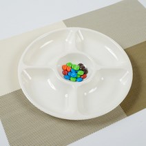 멜라민그릇 원형5칸