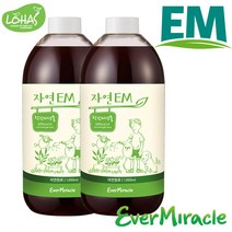 에버미라클 자연EM(활성액)1리터 2병, 1000ml, 2개