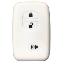 카포카 혼다 3버튼 스마트키 실리콘 케이스, 화이트, 1개