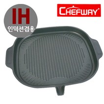 쉐프웨이 IH 인덕션 메가스톤코팅 구이팬, 1개, 32 x 29cm