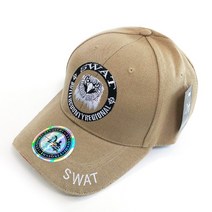 SWAT 특수기동대 스냅백 남자 여자 야구 모자 찍찍이 볼캡