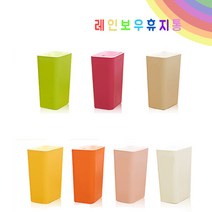 헤븐하우스 앤 원터치 12L 휴지통, 화이트, 1개