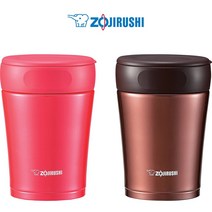일본 조지루시 보온죽통 죽통 SW-GCE36 360ml, 레드