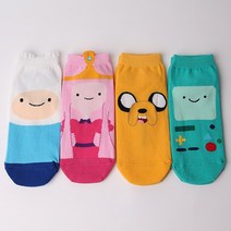 노마코 당일발송 어드벤쳐타임 캐릭터양말 발목양말 양말인형