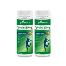 굿헬스 스피루리나 500mg 200정 2통 / Goodhealth Spirulina, 2개