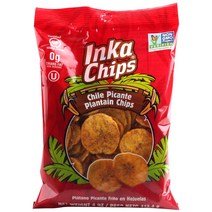 Inka 칠리 피칸테 플렌테인 칩, 113.4g, 1개