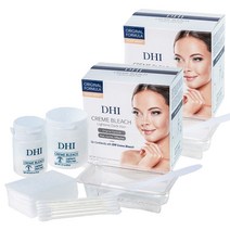 DHI 크림 블리치 셀프 부분 탈색제 2개, 110g