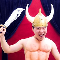 파티해 바이킹투구 (성인) 골드, 단품, 상세 설명 참조