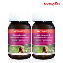 뉴트라라이프 멀티비타민&미네럴 포우먼 90정 (3개월분), 1450mg, 2박스