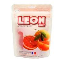 레옹 비타민C 자몽젤리 80g, 5개, 자몽맛