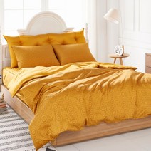 돌체 순면 100% 60수 샤틴 바로크침구세트+양면패드포함