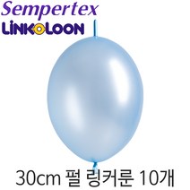셈퍼텍스 링커룬 30cm펄풍선(12인치) 10개, LOL30cm 440 펄아주르