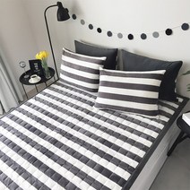 밍밍밍 보송보송 밍크극세사 패드 겸 카페트, 그레이 밍크라인