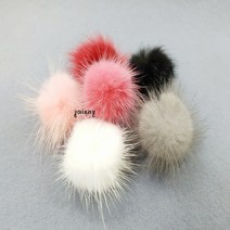 4cm 밍크볼 밍크털 밍크장식 밍크방울 밍크장식악세사리