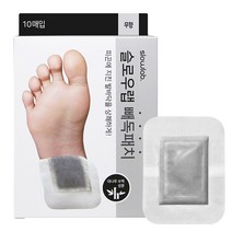 슬로우랩 빼독패치 무향 수액시트 발패치 풋팩, 3개, 10매입