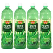 롯데칠성음료 델몬트 알로에 1.5L X, 4개, 상세페이지 참조, 상세페이지 참조