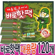 팜텍 바로핫팩 주머니핫팩 대용량(150g) X 60개, 120개