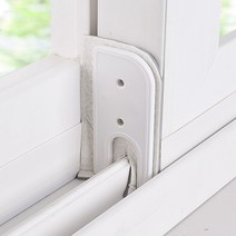 엘홈 창문 외풍차단 풍지판 모음 틈막이 문풍지, 풍지판_블랙_위+아래(양면테이프)