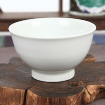 백자 5인잔 (물레)