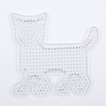 컬러비즈부자재 도안증정, 209_모양판 걷는고양이(W14cmxH13cm), 1개