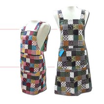6230 월드 앞치마 에이프런, f.퀼트스퀘어 레드
