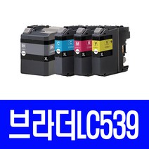 브라더 LC539 LC535 쿠팡Y 대용량 비정품잉크, 대용량검정, 1개입