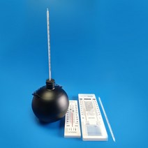흑구온도계 막대 온도계x2 건습구 습도계x1 한란계x1 흑구x1로 구성, 1개