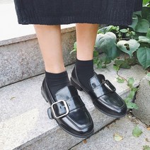 스타일엠제이 데일리 여성 버클 페니로퍼 2cm
