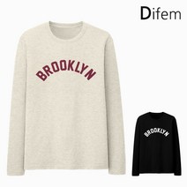 디프엠 긴팔 BR클린 남녀공용 티셔츠