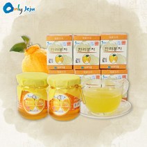 탐라식품 [어린이집선물]미니꿀 한라봉차 180g유리병, 1종(한라봉180g)유리병, 1개입