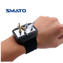 자석밴드 자석 팔찌 5cmx2.5cm 손목 팔목 밴드 강력 마그네틱 피스못