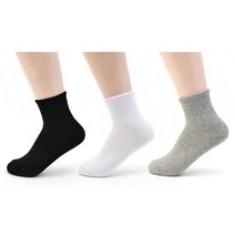 55socks 무지중목 학생양말 10족세트