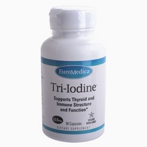 유로메디카 트리-요오드 12.5mg 캡슐 글루텐 프리 무설탕, 90개입, 1개