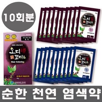 오디코디 오디코디앤 헤어컬러, 진한갈색, 30회분
