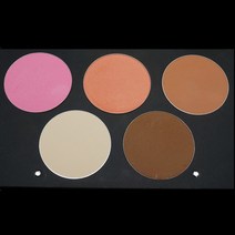 엠아이뷰티 치크 블러셔 쉐딩 하이라이터 분장 미용학원 메이크업, 아이보리(lvory), 1개
