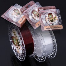 무한비투 150M 낚시줄 민물 바다 모노 원줄 0.8~8호, 속공 150M 투명 - 6.0호