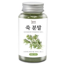 쑥 분말(국산) 50g(플라스틱통) 쑥 가루 파우더 선식 차 부침개 떡 제빵 요리, 1개