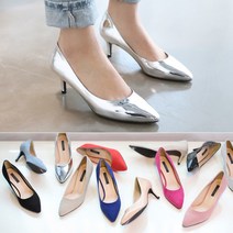 [바닐라슈] 비너스 슬림 컬러풀 베이직 펌프스(6cm)