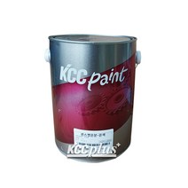 KCC 센스멜은분 은색 1L 4L 유광 에나멜페인트 철재 마감용 도료 녹방지, 센스멜은분-은색 4L, 1개
