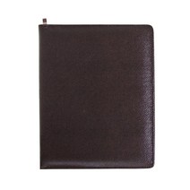 아인텍 A5 레포트패드 지퍼형 노트패드 노트커버, 다크브라운[H5995], 1개