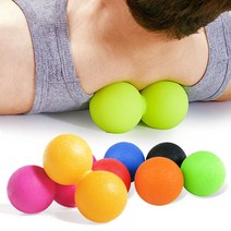 도매창고 땅콩 마사지볼 지압 안마볼, 더블-그린