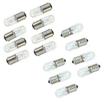 velton 꼬마전구 파이롯트램프E10 10개세트 6.3V12V24V, 9S소켓 샤시 나비타입(1개발송)