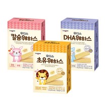 아기밀냠냠 (초유 DHA 칼슘)웨하스3종(36g 4개입), DHA웨하스(4팩)